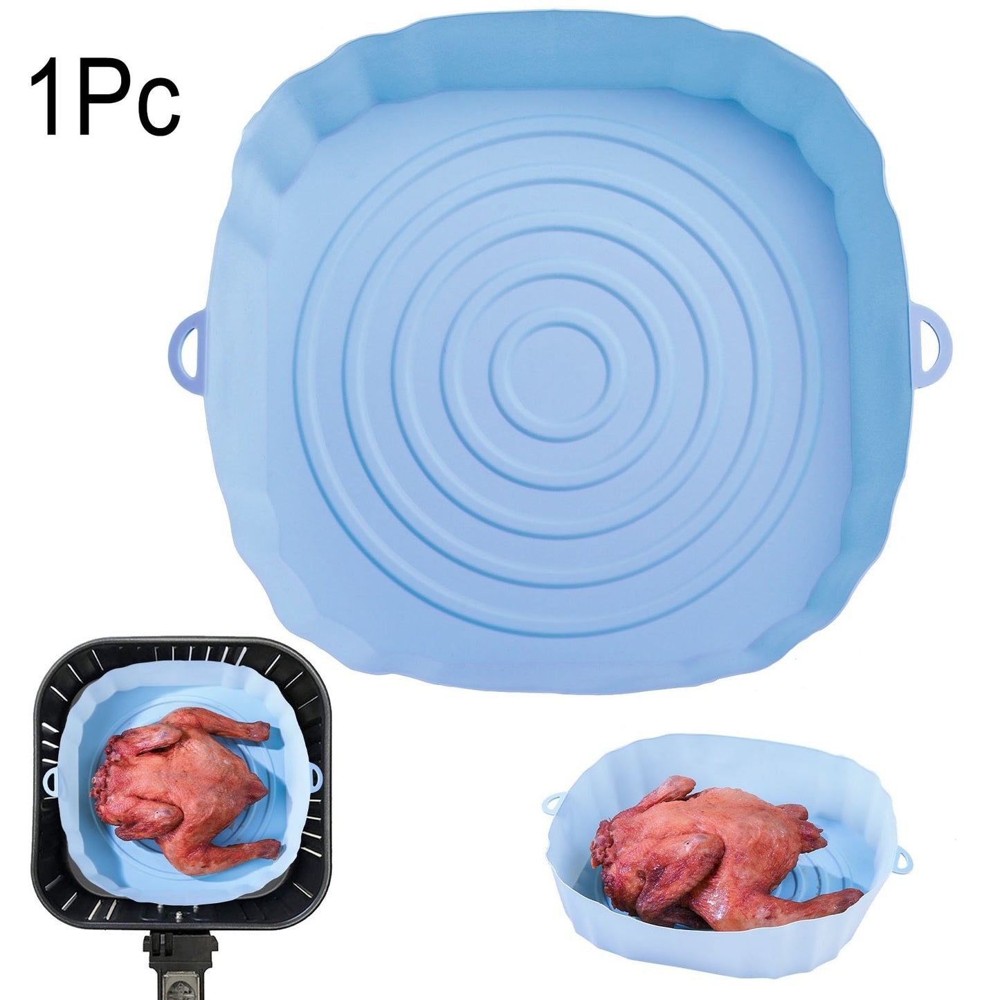 Bandeja de Silicone para Air Fryer