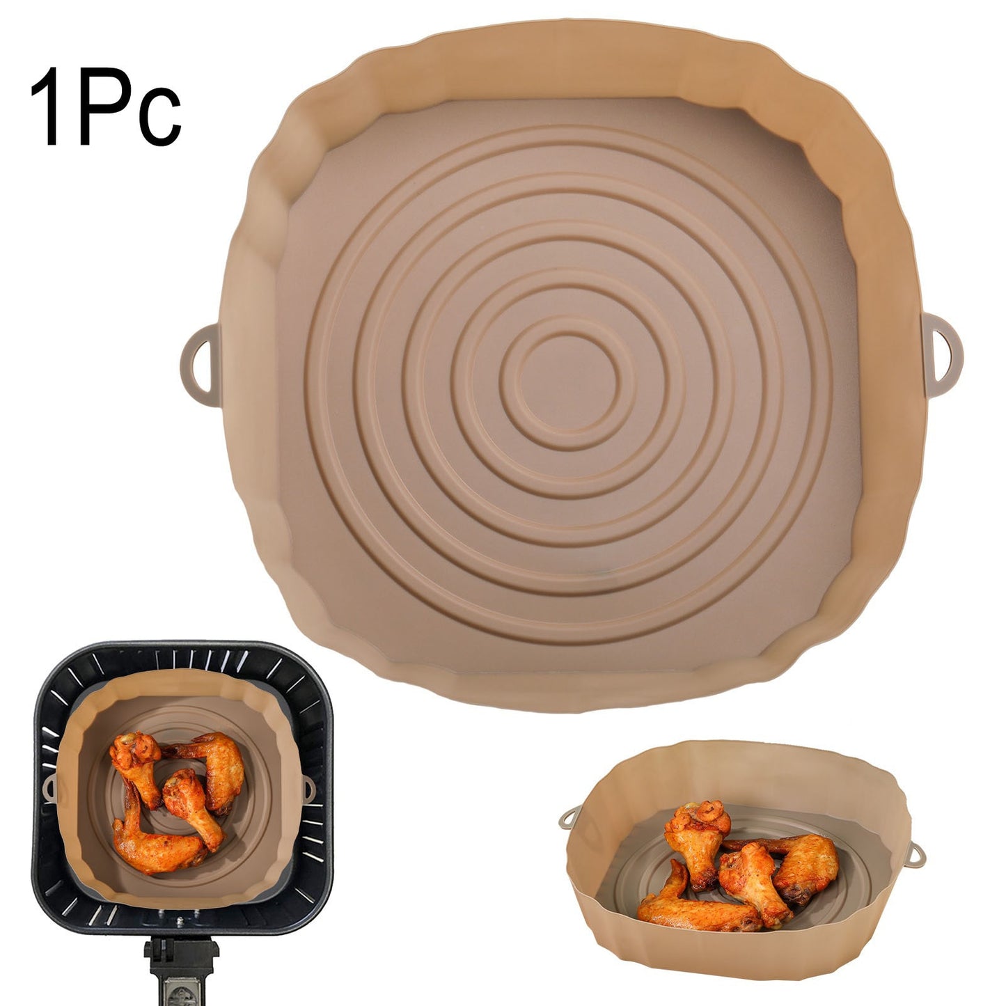 Bandeja de Silicone para Air Fryer